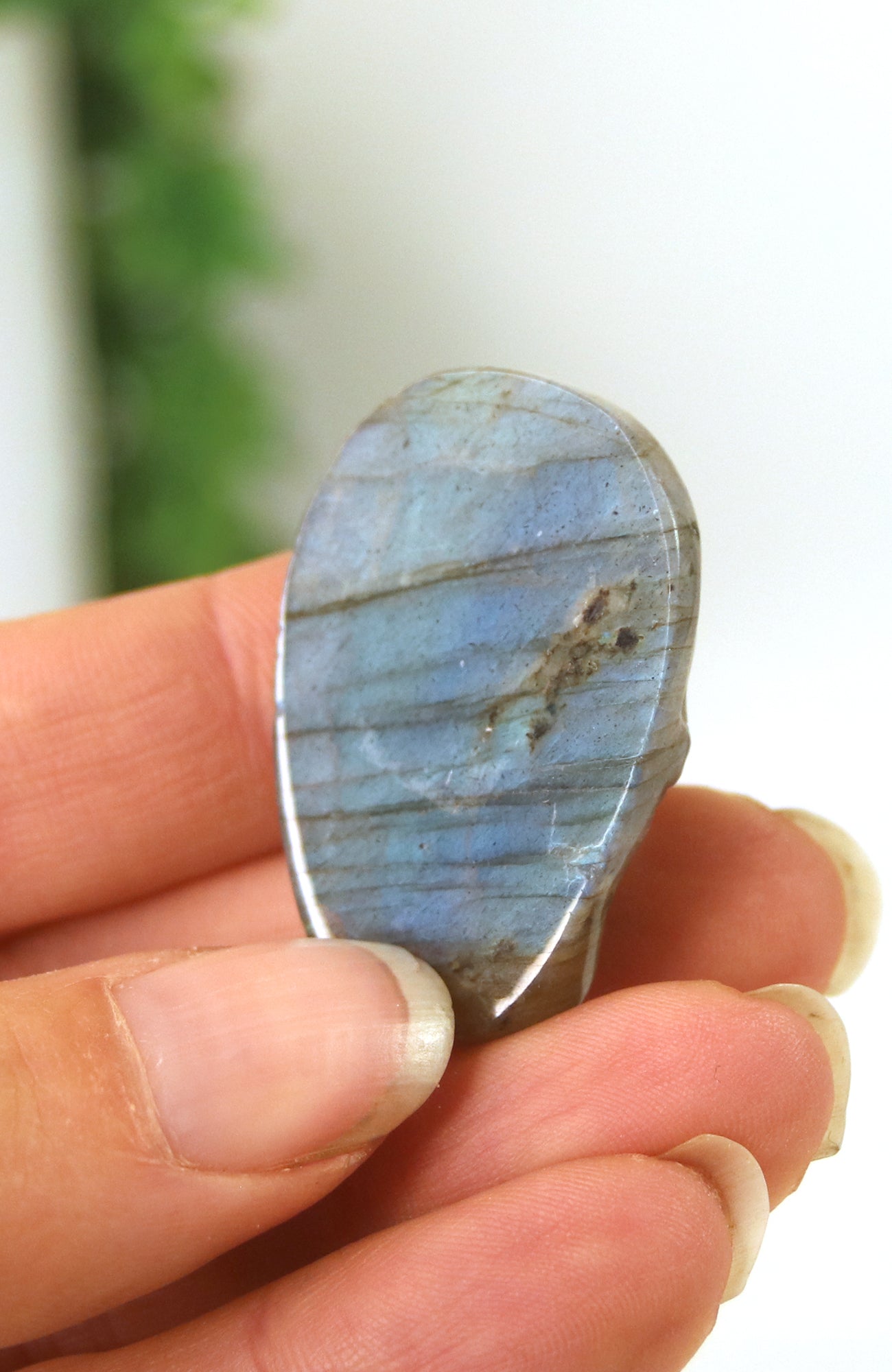 Labradorite Skull Faces
